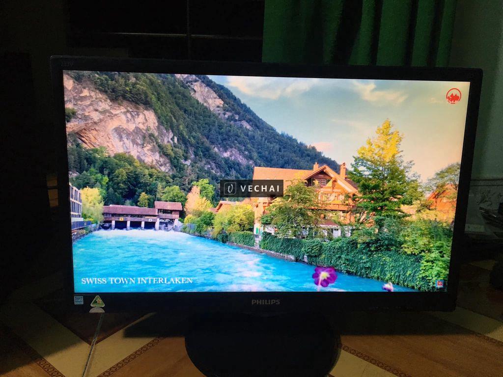 Philips 22 inch full HD, màn led zin đẹp