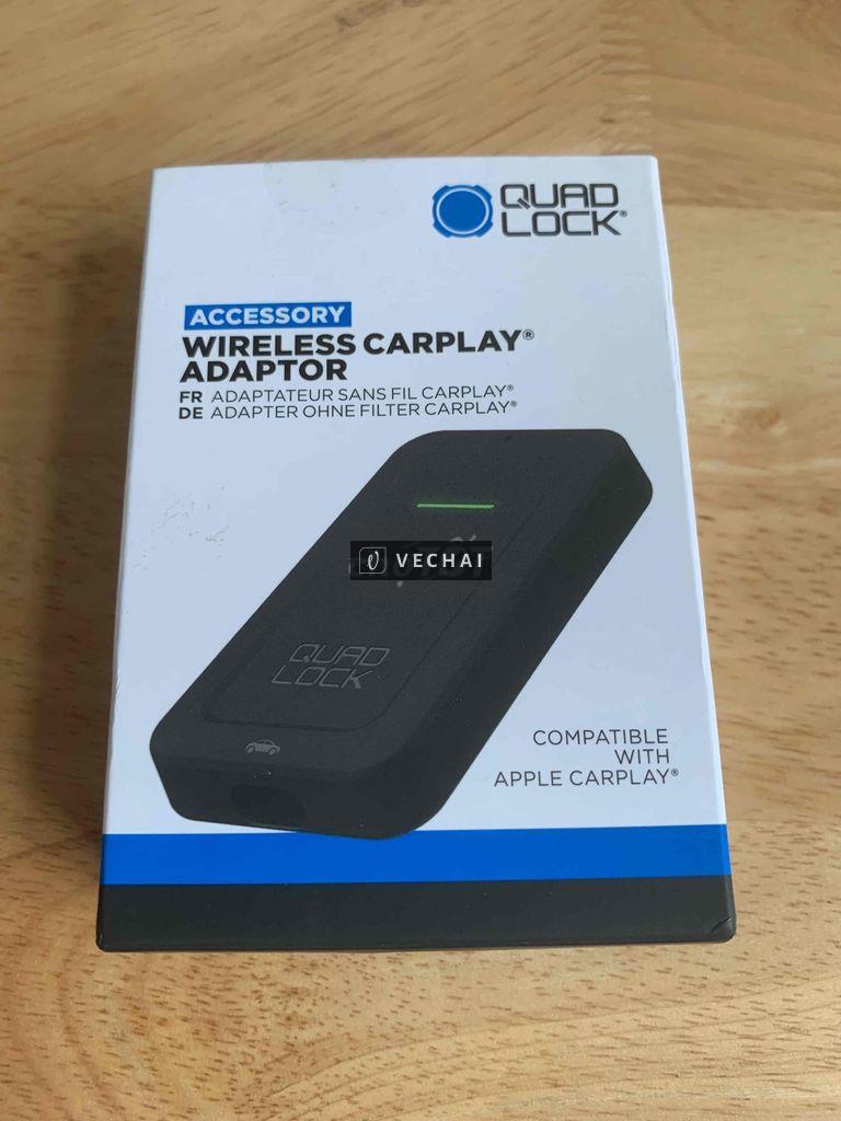 Apple Carplay không dây Quad Lock (Mỹ) cho xe oto