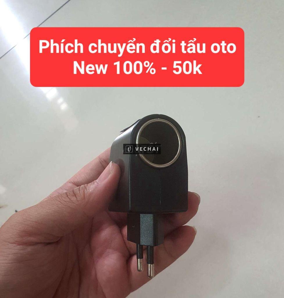 Phích đầu cắm chuyển đổi xe hơi oto