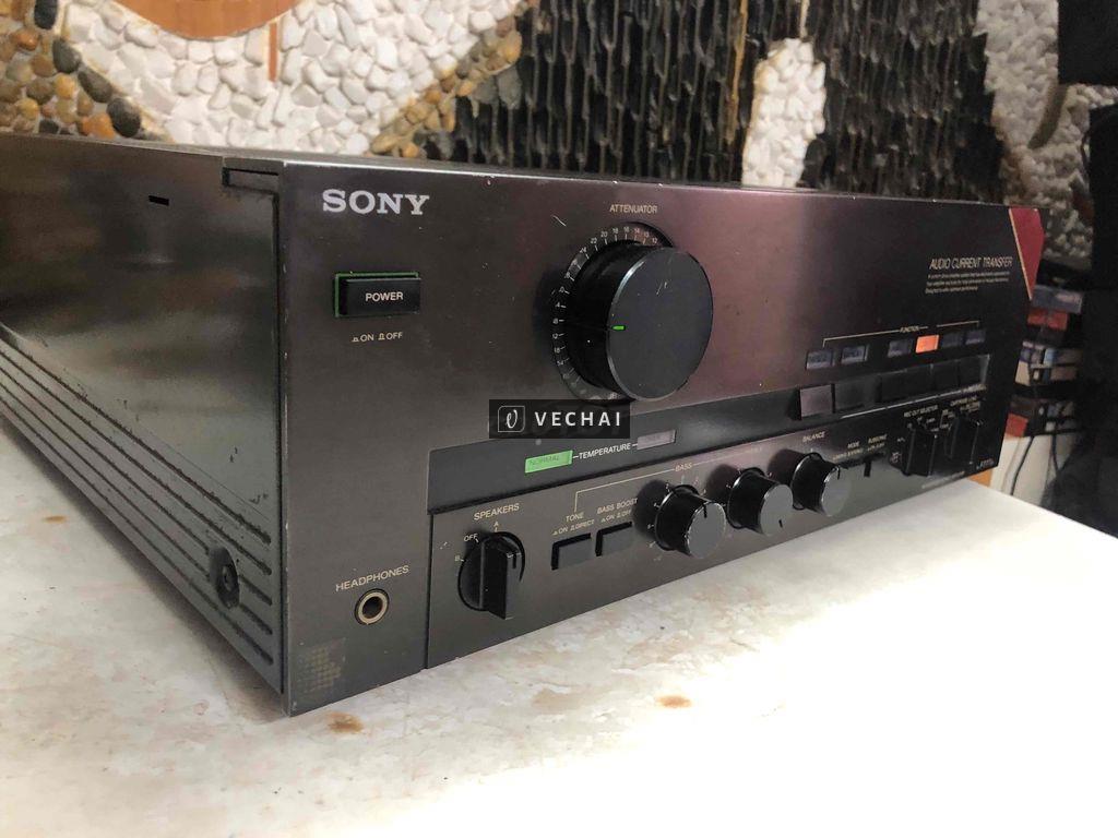 Amli SONY TA-F 777ES điện 100v cs 300w sai 43cm