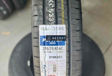 Lốp Kumho 215/75R16C cho xe Ford Transit 16 chổ