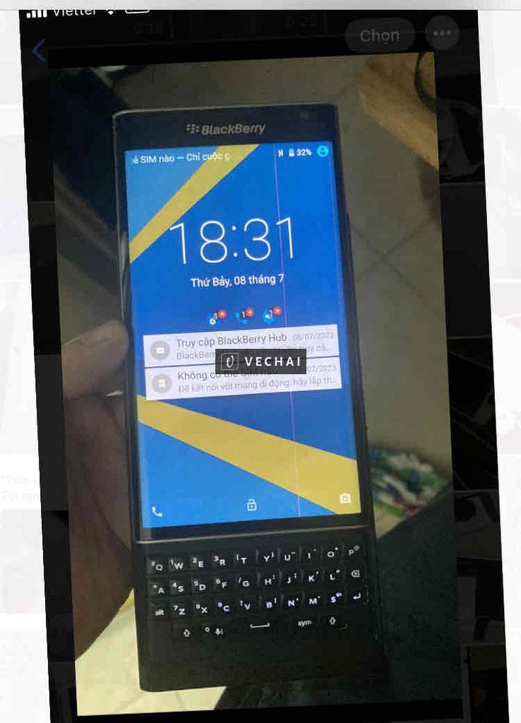 Xác nguyên zin blackberry Priv sọc nhẹ cảm zinfull