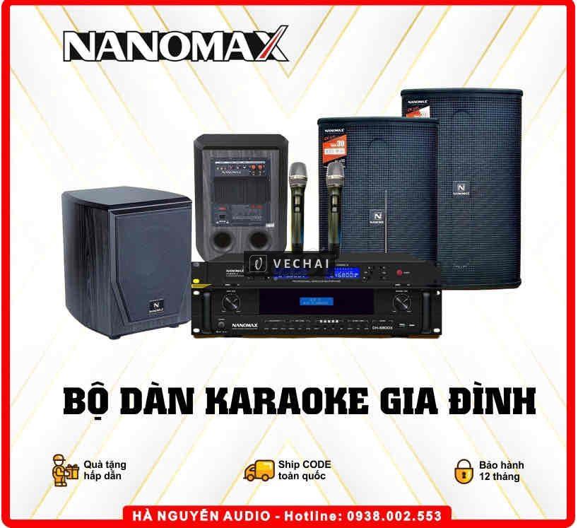 Dàn Loa Karaoke Gia Đình NaNoMax