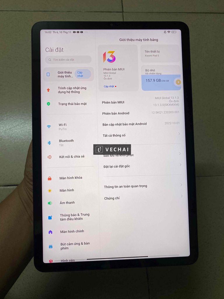 Xiaomi Pad 5 6/256G zinnn đẹp 99%%