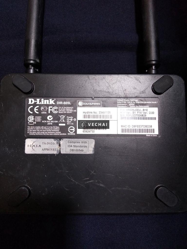 Phát wifi D-LINK DIR-605L (BH 6 thg)