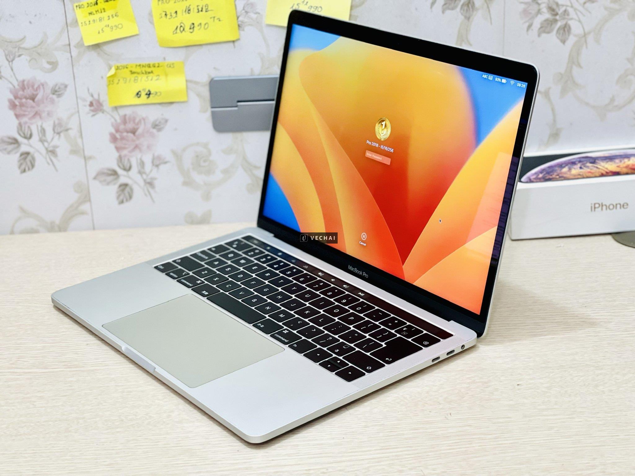 MacBook Pro 2018 – 13” (i5/16/256) – Chỉ 12,xtr(x tiểu học)