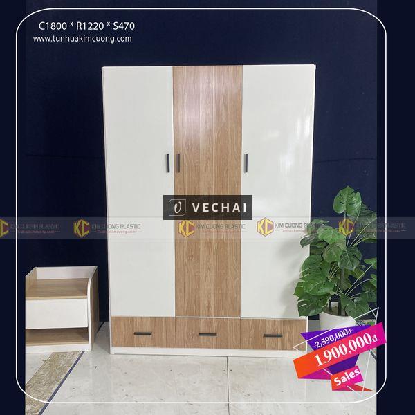 TỦ NHỰA 3 CÁNH SALE KHỦNG 30% THÁNG 11