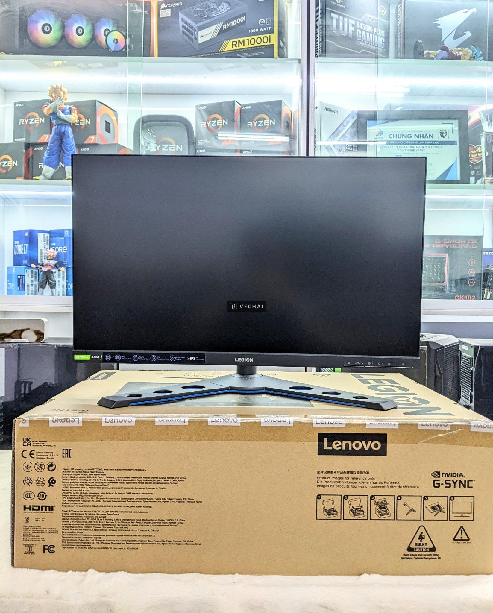 Thanh lý màn Hình Lenovo Legion 27inch 2k 165Hz IPS New