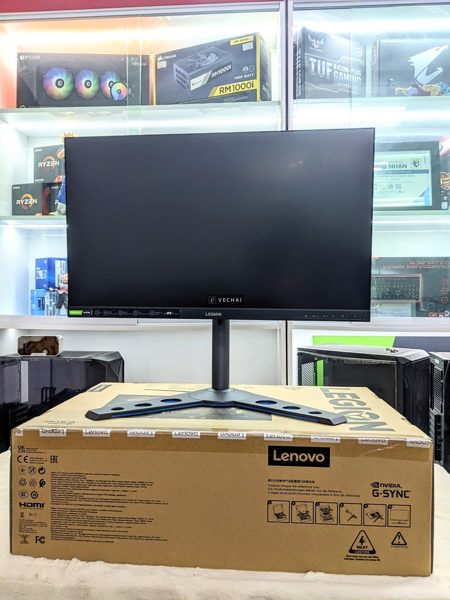 Thanh lý màn Hình Lenovo Legion 27inch 2k 165Hz IPS New