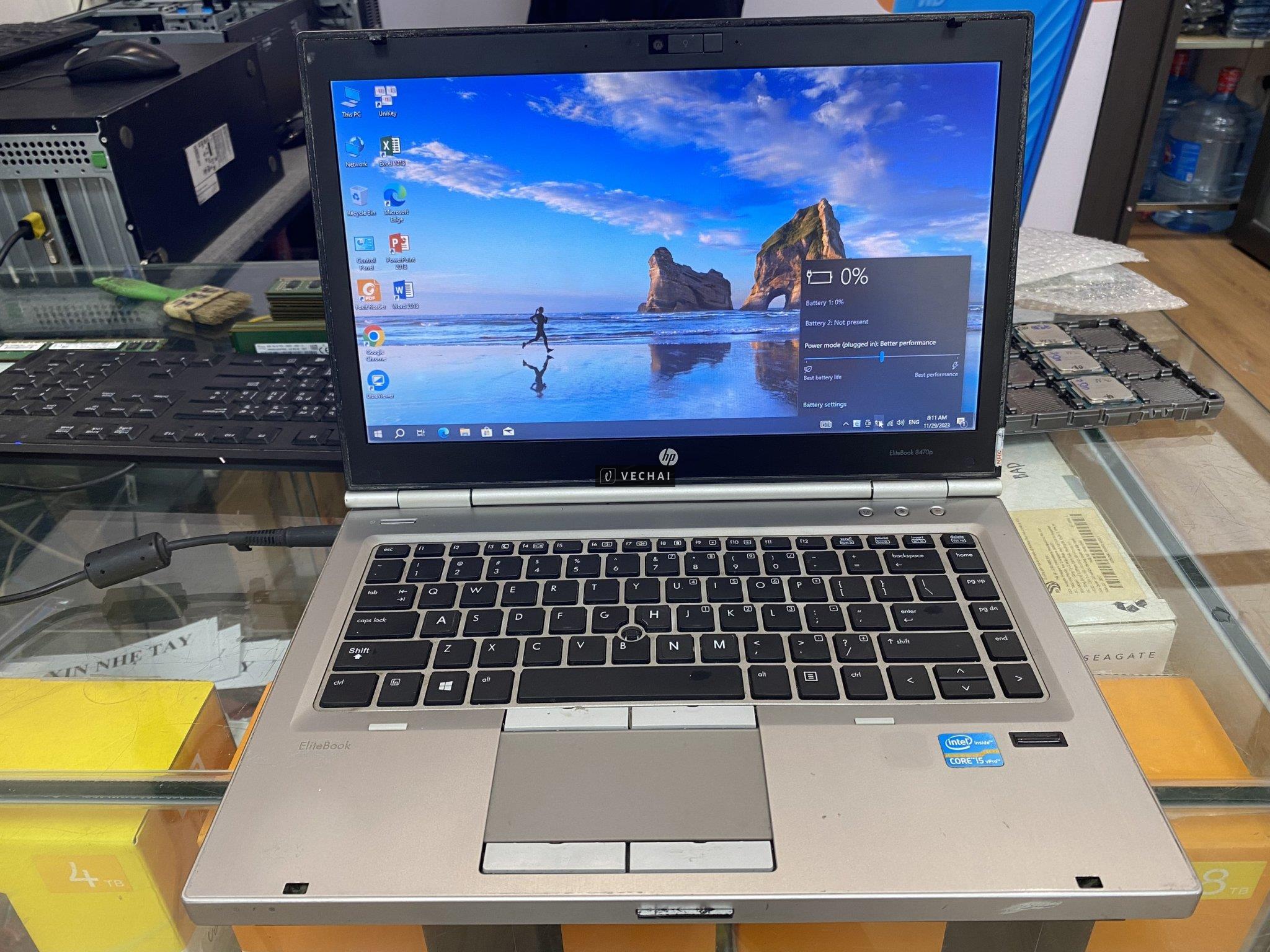 Thanh lý nhanh laptop HP 8470p i5 giá rẻ dùng văn phòng