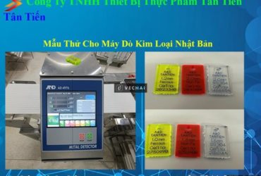 mẫu thử cho máy dò kim loại nhật bản