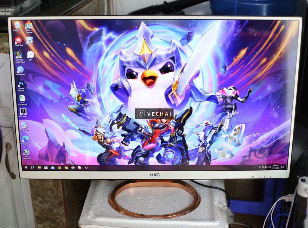 MÀN 32 INCH HKC TRẮNG IPS FULL VIỀN ĐẸP LIKE NEW