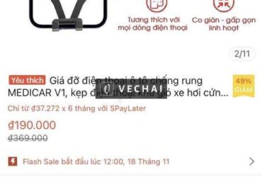 Giá đỡ điện thoại ô tô Medicar V1 – Nhượng lại ae