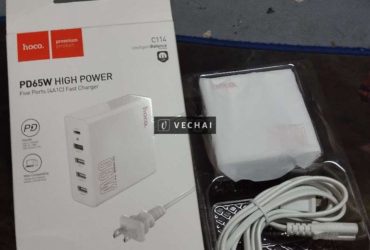 Cốc sạc hoco max 65w