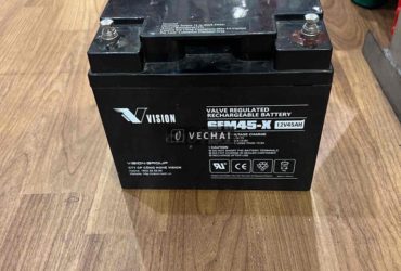 Bình accu gel viễn thông 12v45AH hiệu Vision.