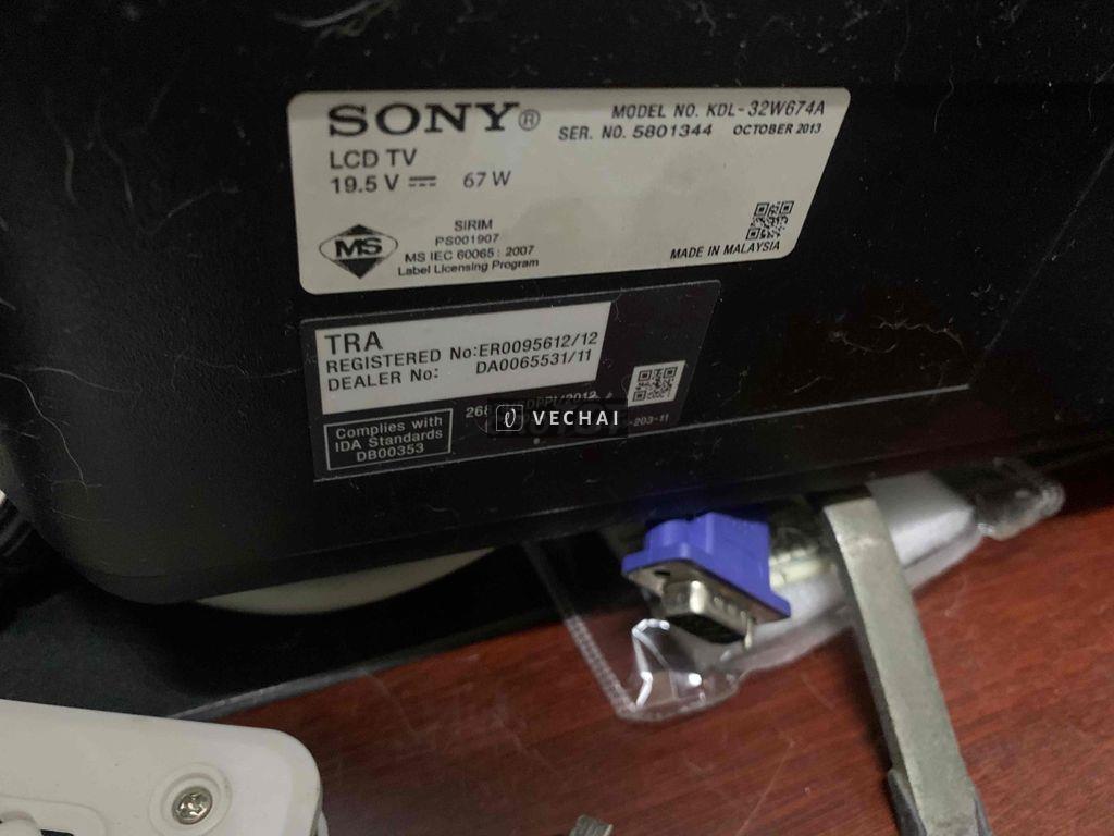 Sony – 43 inc – tivi hư màn bán xác lấy linh kiện