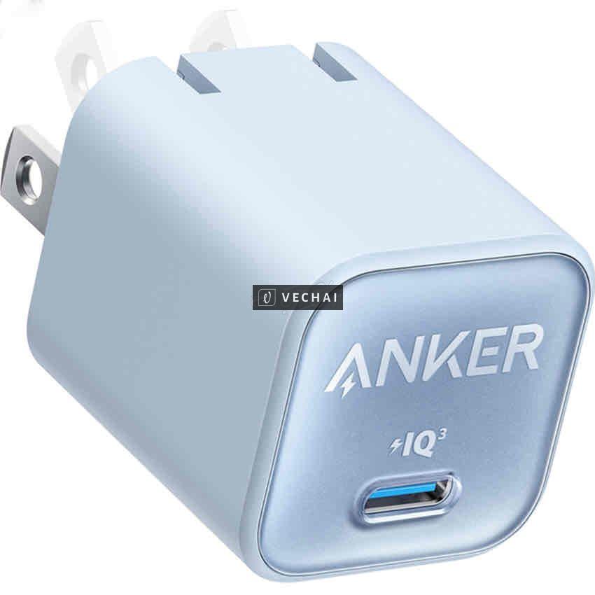 Củ sạc Anker 30W A2147 xanh dương