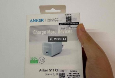 Củ sạc Anker 30W A2147 xanh dương