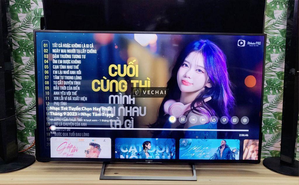 Smart Tivi Sony 55 Inch 55X7000E màn 4K  Đẹp 99%