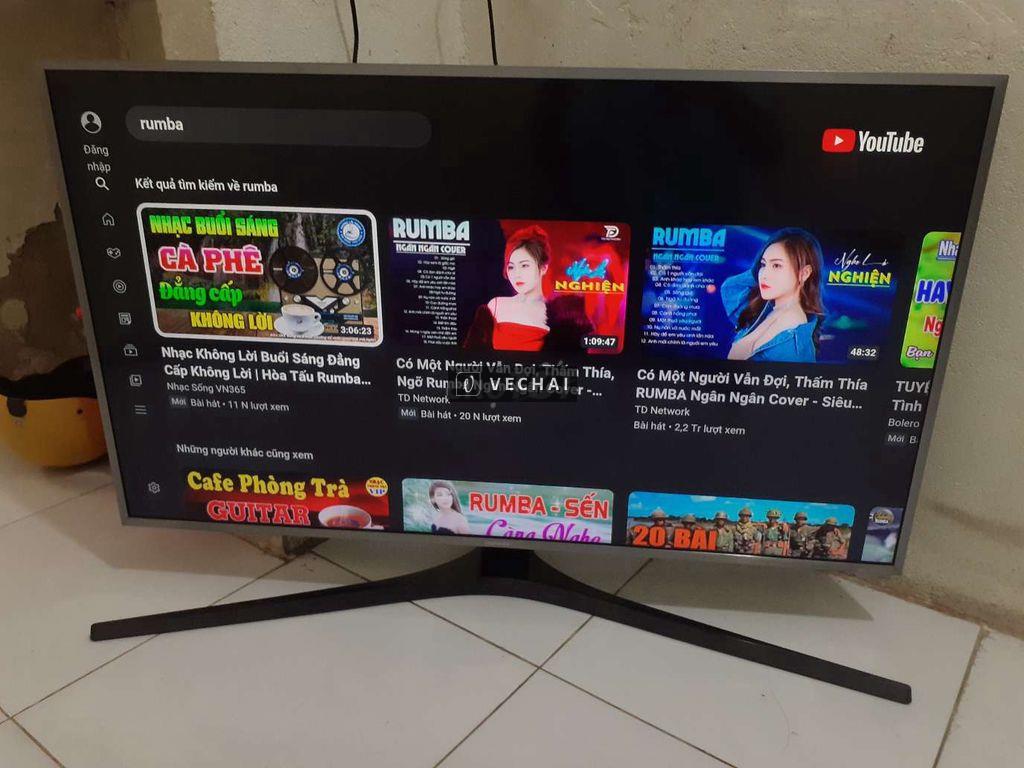 tivi 43 inch Samsung 4K trực tiếp YouTube