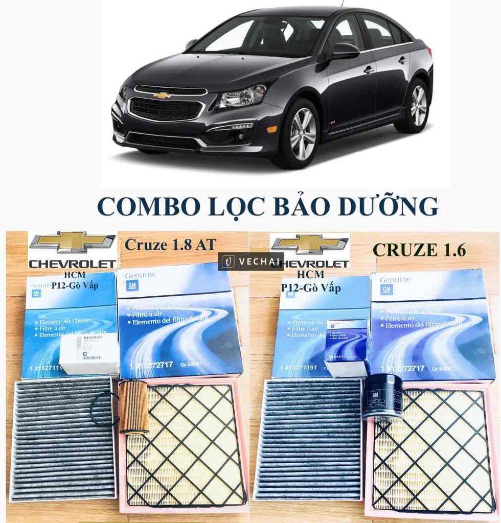 Ô Tô Cruze 1.6,1.8-Gioăng nắp máy, Lọc bảo dưỡng