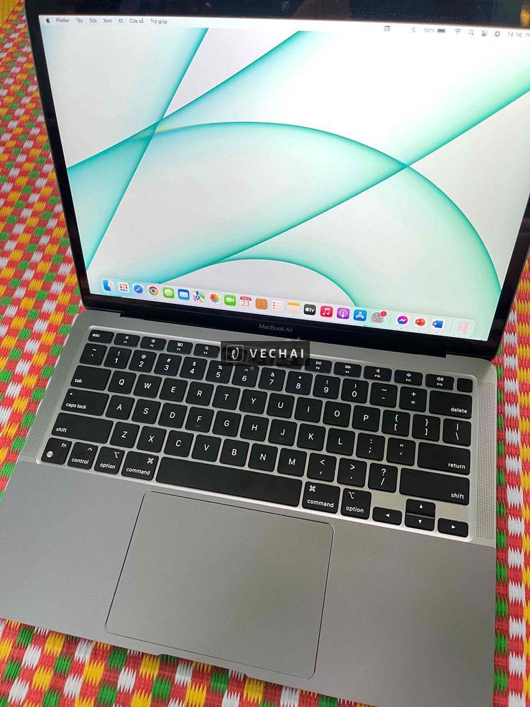 MacBook Ari M1 8/256 Mới 99% Có MDM bin 100% zin