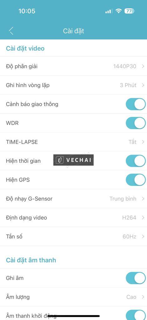 Camera hành trình Vietmap KC01 cảnh báo giao thông