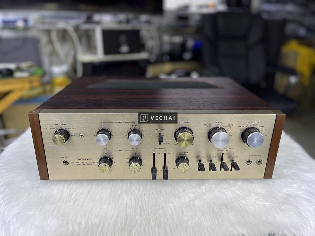 Amply PIONEER SA-1000 MADE IN JAPAN Xuất USA Mỹ