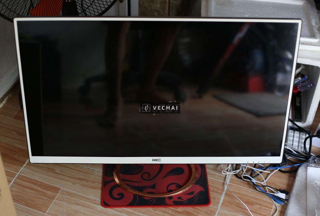 MÀN 32 INCH HKC TRẮNG IPS FULL VIỀN ĐẸP LIKE NEW