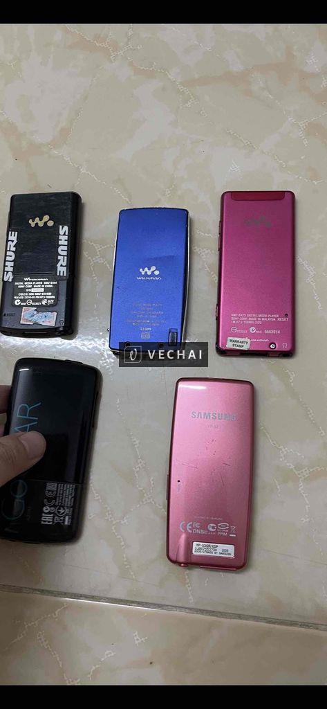 Máy nghe nhạc thời xưa bỏ túi sony walkman samsung