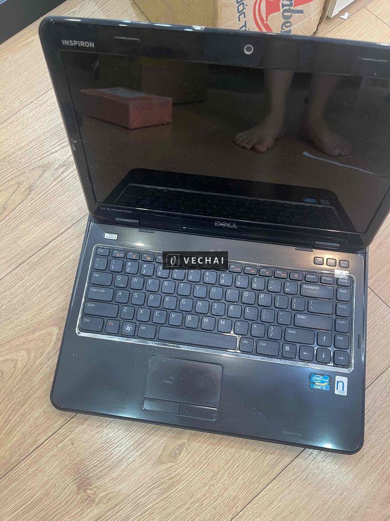 xác laptop  dell inspiron – máy còn đẹp – ko pin
