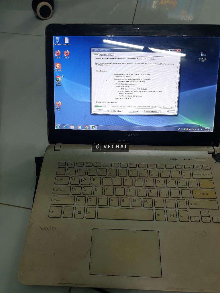 Xác laptop sony , còn như hình