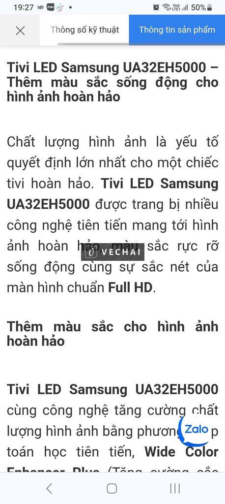 Tivi 32samsung led full hd