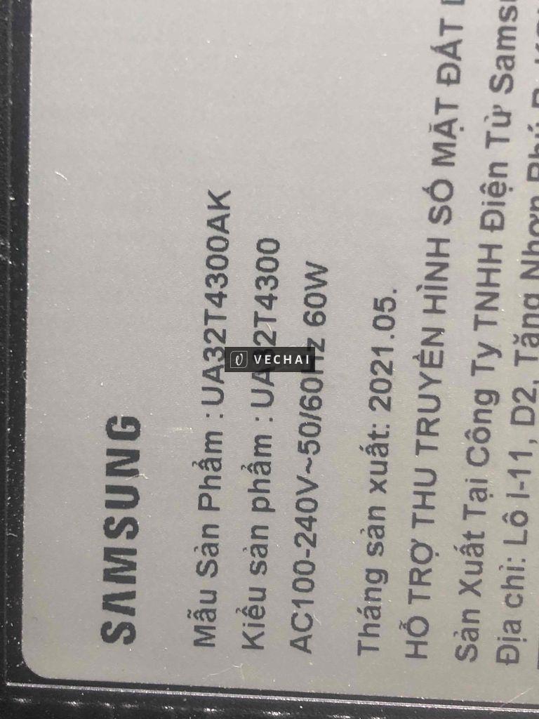 Tivi 32in SMART SAMSUNG:32T4300( giao hàng)