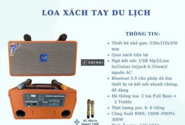 LOA XÁCH TAY DU LỊCH