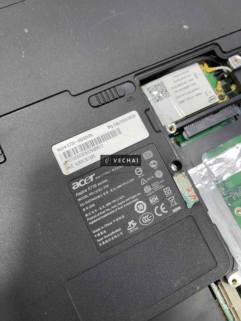 bán xác Acer Aspire 5739 ko lên màn (ko ram ko ssd