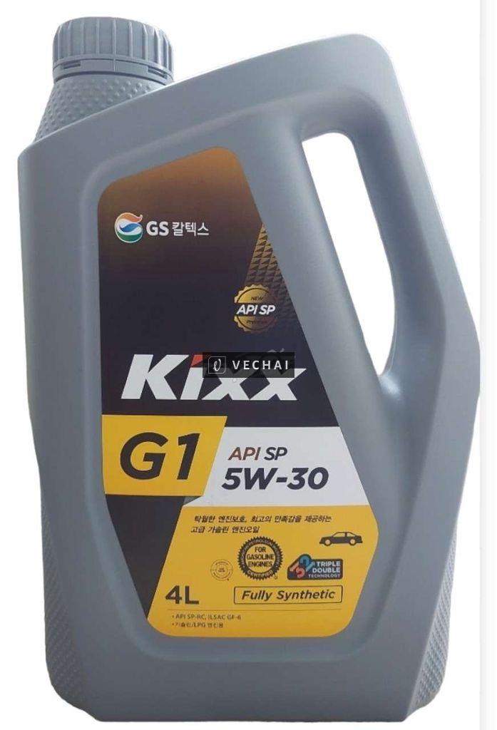 Dầu nhớt Kixx G1, 5W30, can 4 lít