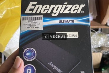 Sạc dự phòng Energizer 10000mah có cáp sạc iPhone.