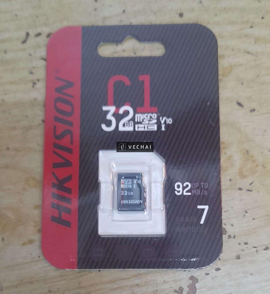 thẻ nhớ 32Gb, 64Gb mới