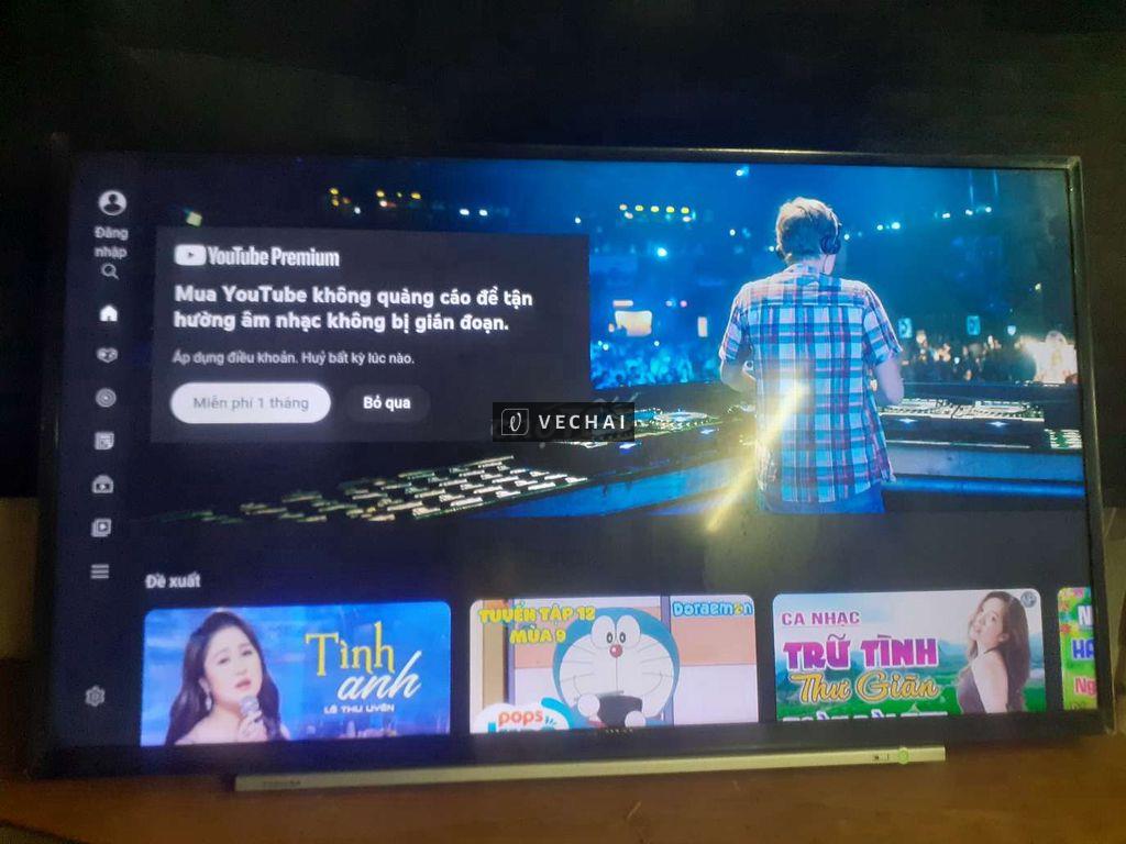 Smat tivi Toshiba 40in kết nuối wifi youtube
