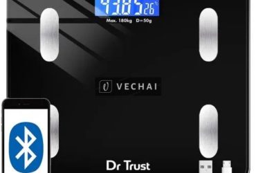Cân Thông Minh Dr Trust Smart 509 – USA – Bluetooth – BIA – BMI – 18 Chỉ Số Cơ Thể – Pin Sạc