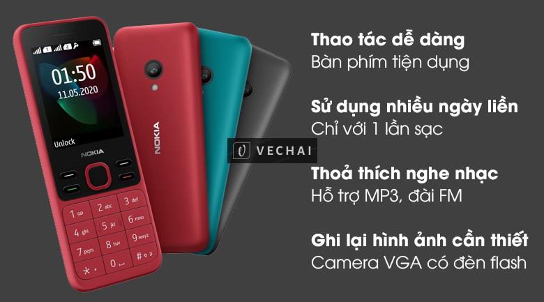 Nokia 150 4G chính hãng new fullbox bảo hành 12 tháng 1 đổi 1