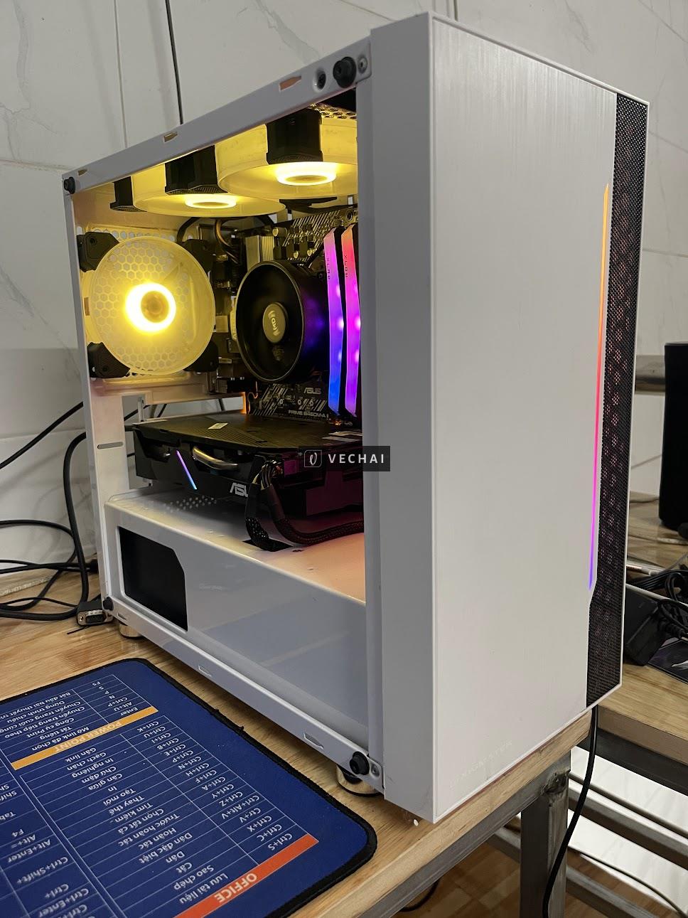 Thanh lý case máy tinh Ryzen 5500 còn bh dài