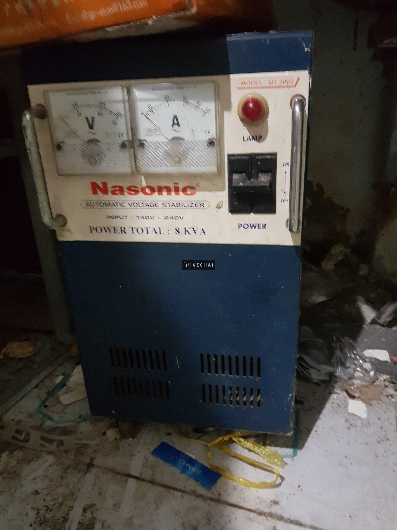 Thanh ly ổn áp Nasonic Power total : 8KVA