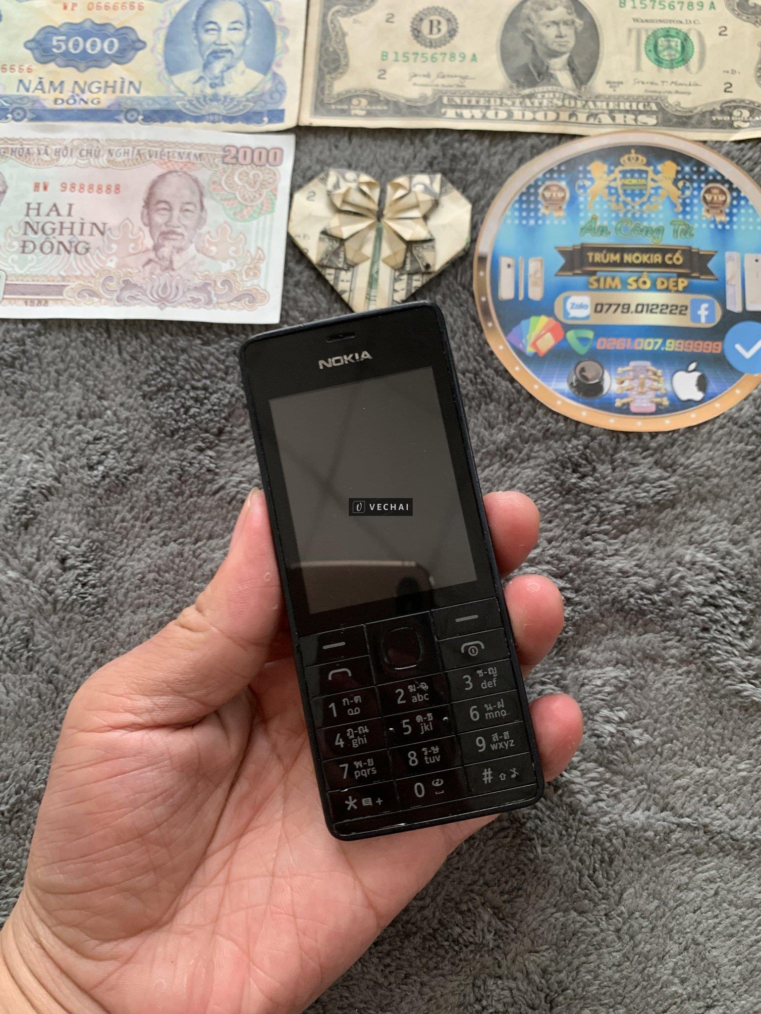 Nokia 515 black 2 sim bản thái lan