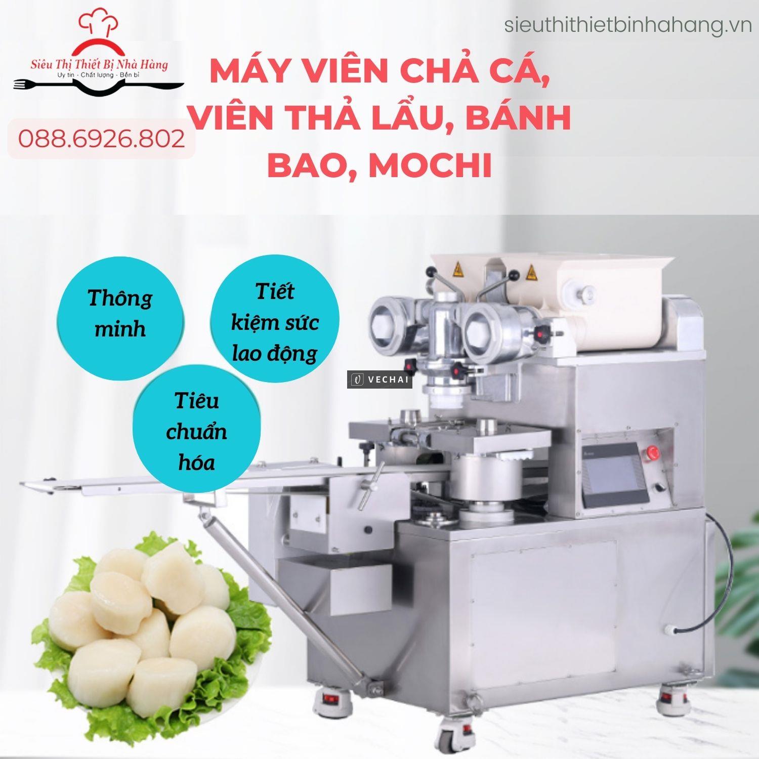 Máy sản xuất viên thảlaaiu, bánh mochi, bánh dẻo