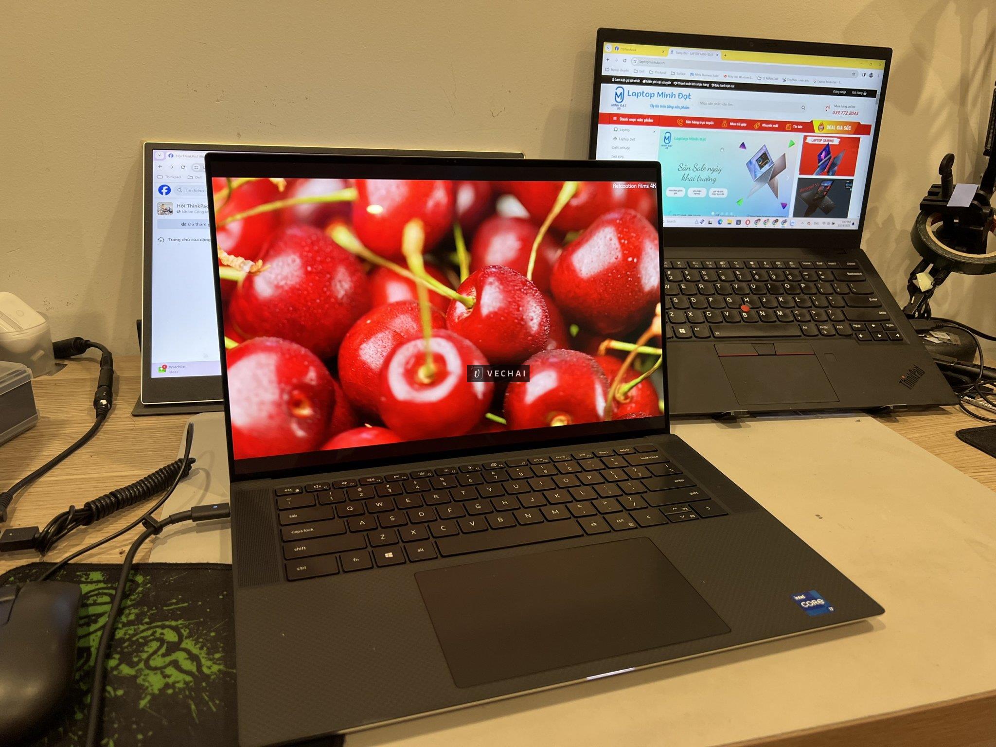 Dell XPS 15 9520 i7–12700H, RAM 16GB, SSD 512GB, RTX 3050, màn 15.6 inch 3.5K Oled