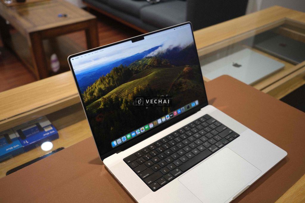 Macbook Pro 16 inch 2021 m1 pro/16/512 silver Mỹ