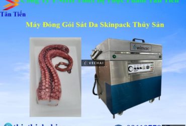 máy đóng gói sát da skinpack thủy sản