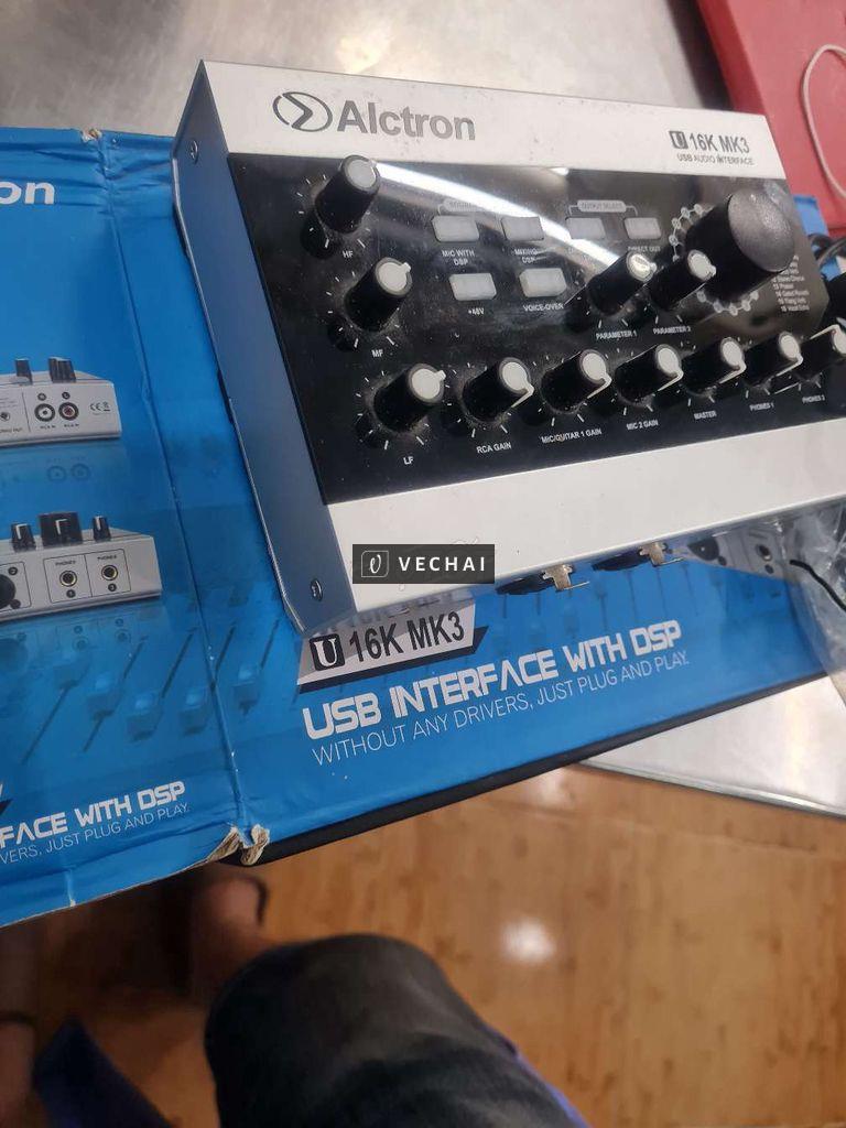 Soundcard Alctron U16 MK3 livetreams cao cấp.